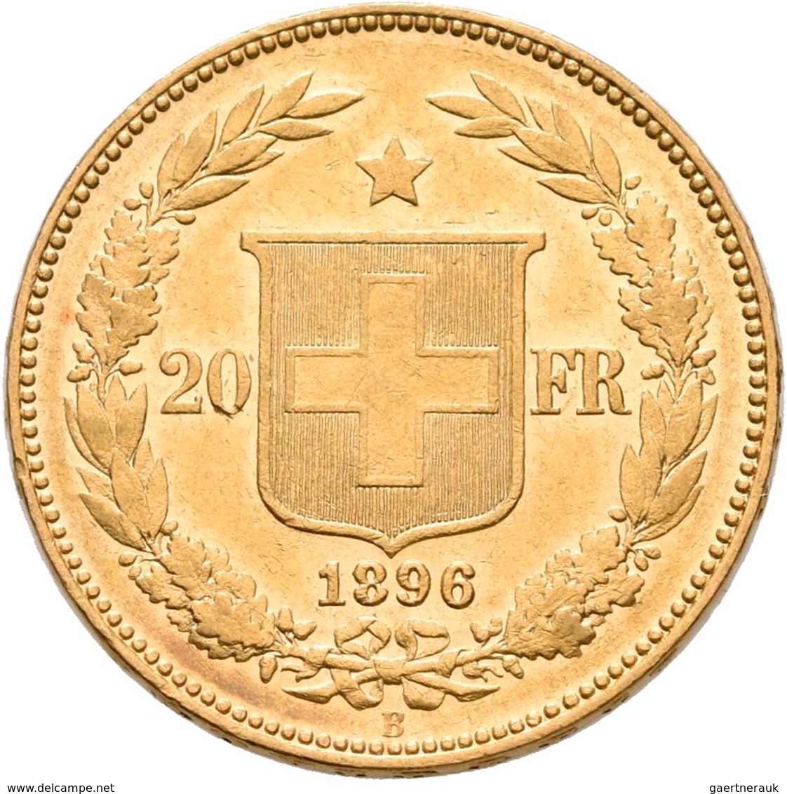 Schweiz - Anlagegold: Lot 5 Goldmünzen: 1 X 10 Franken 1922; 2 X 20 Franken 1889 + 1896 (Helvetia) S - Autres & Non Classés