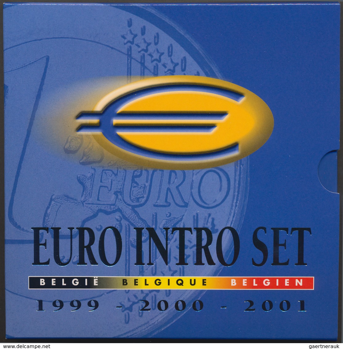Belgien: Introset - Kursmünzensatz 1999-2000-2001 / Tripple Set. Sehr Selten. - Belgique