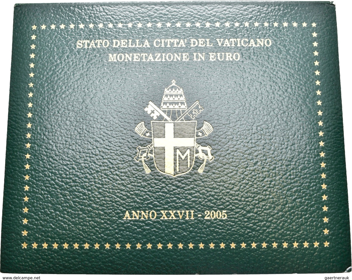 Vatikan: Johannes Paul II. 1978-2005: Lot 2 Stück: Kursmünzensätze 2002 + 2005. Der Erste Und Der Le - Vatican