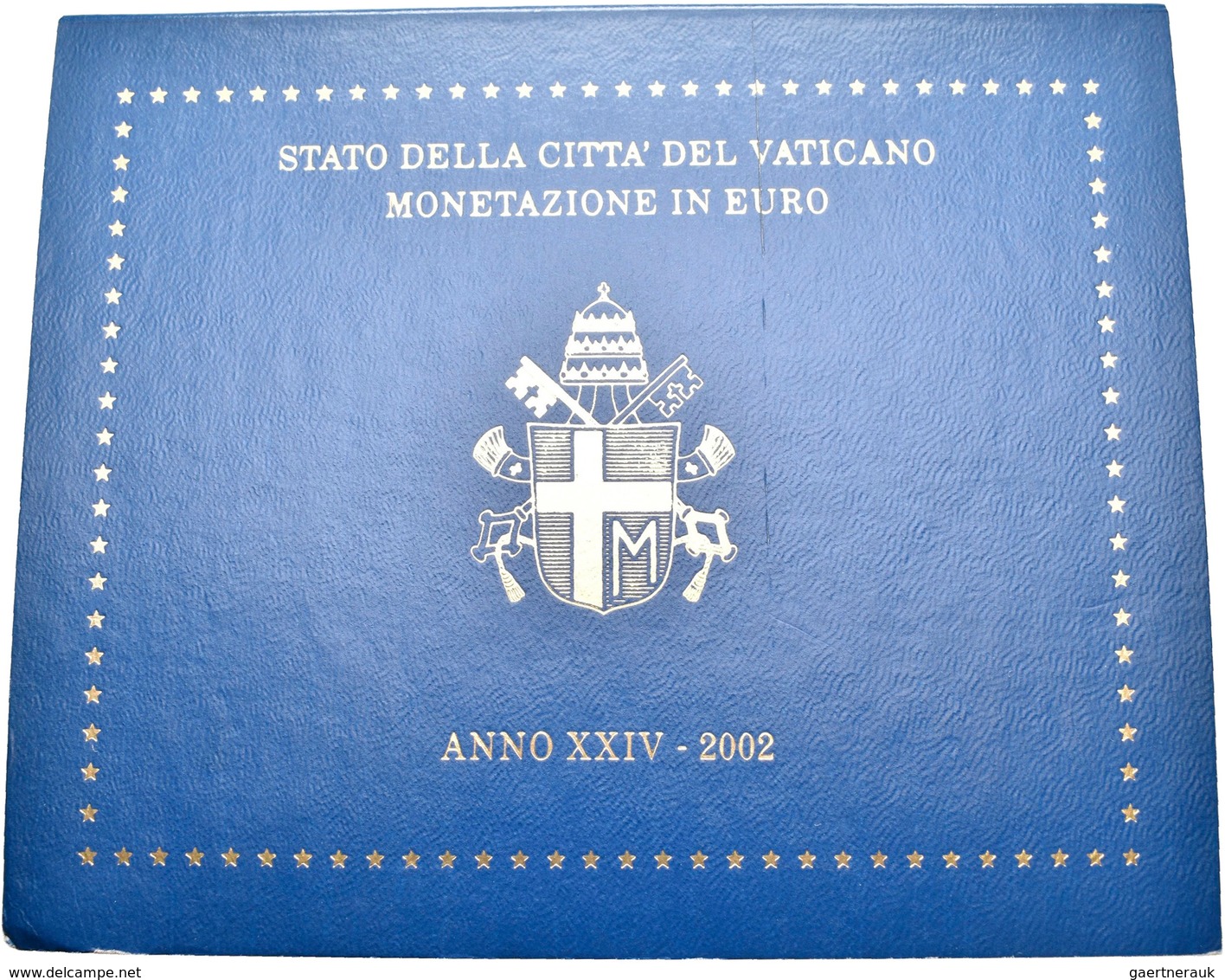 Vatikan: Johannes Paul II. 1978-2005: Lot 2 Stück: Kursmünzensätze 2002 + 2005. Der Erste Und Der Le - Vatican
