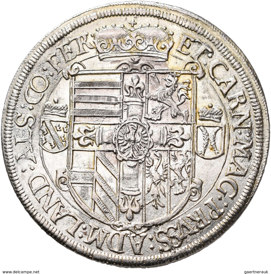 Haus Habsburg: Erzherzog Maximilian 1612-1618: Reichstaler 1615, Ensisheim; Davenport 3326; 28,22 G, - Autres – Europe