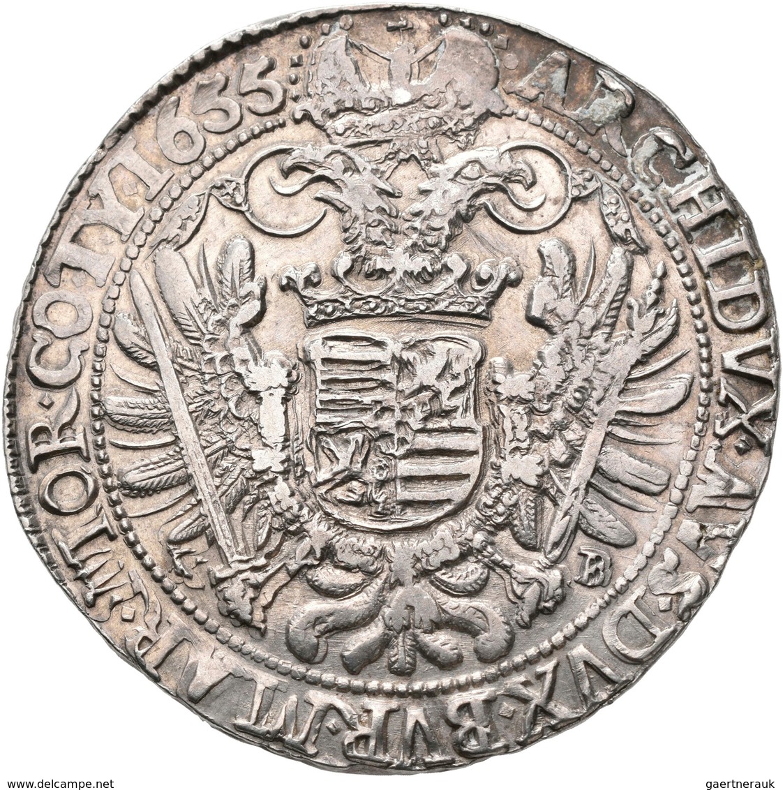 Haus Habsburg: Ferdinand III. 1637-1657: Reichstaler 1655 KB, Kremnitz, Davenport 3198; 28,57 G, Seh - Autres – Europe