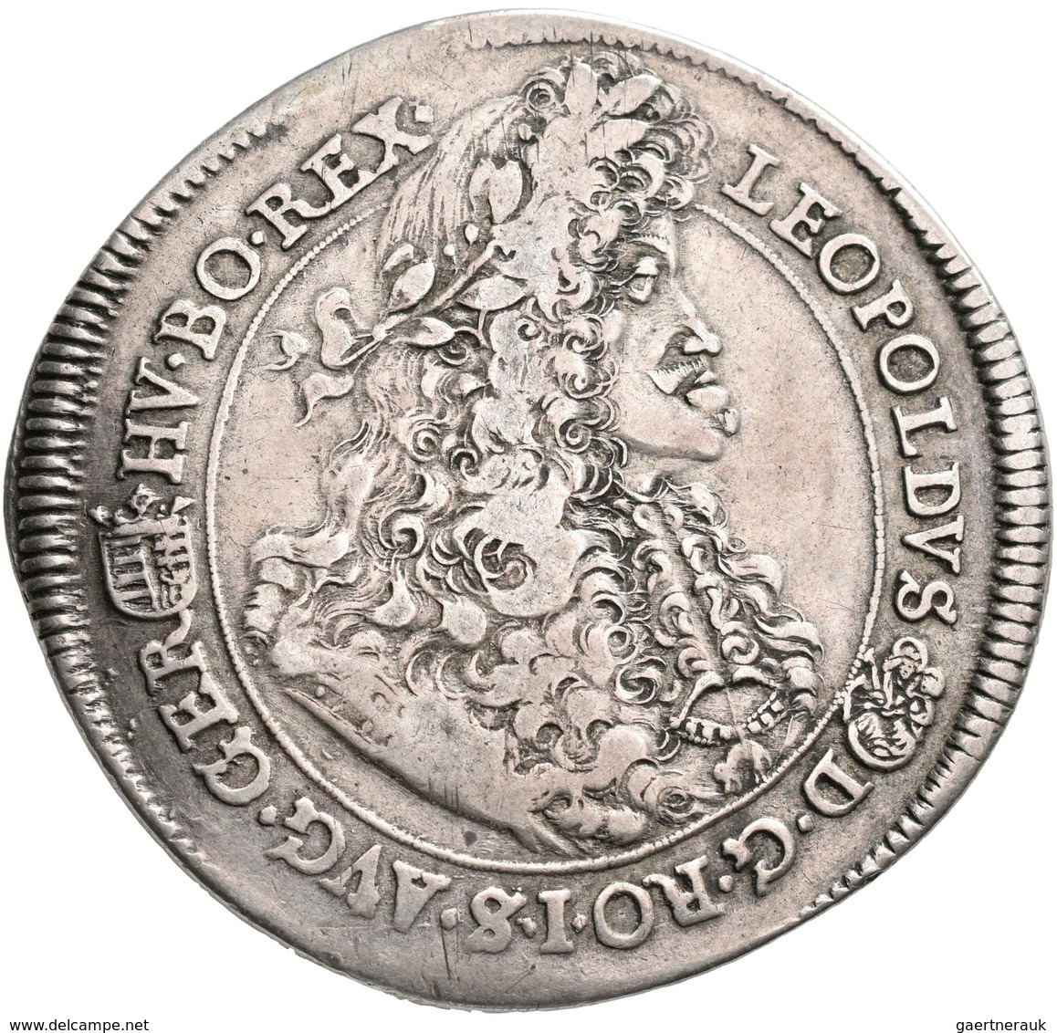 Haus Habsburg: Leopold I. 1657-1705: Reichstaler 1691 KB, Kremnitz, Davenport 3260, 28,54 G, Fast Se - Autres – Europe