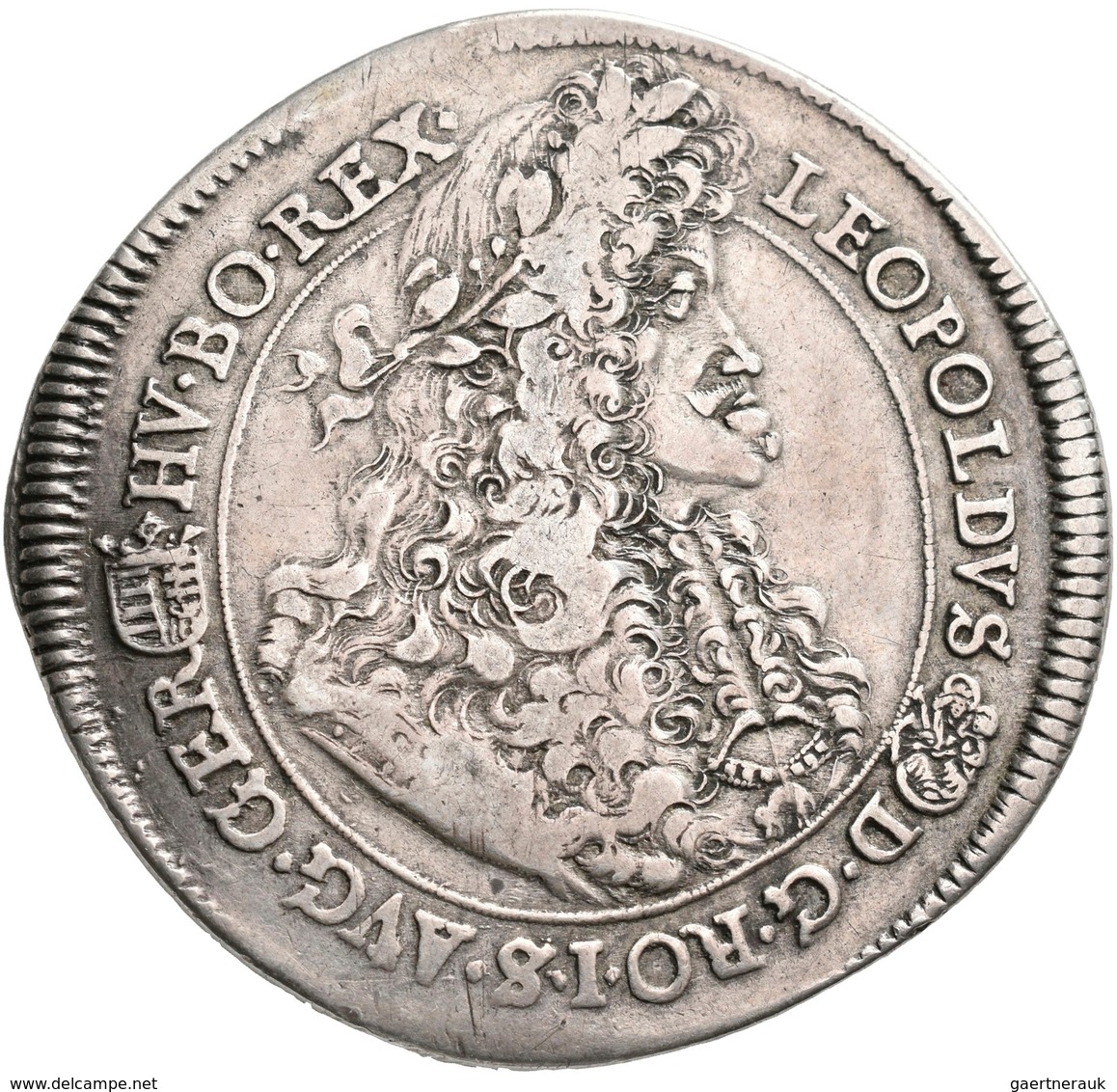 Haus Habsburg: Leopold I. 1657-1705: Reichstaler 1691 KB, Kremnitz, Davenport 3260, 28,54 G, Fast Se - Otros – Europa