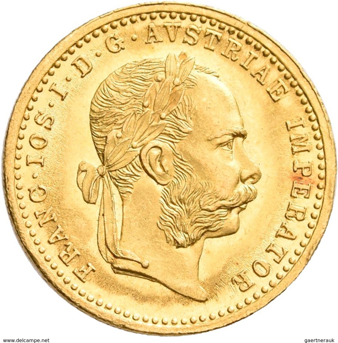 Haus Habsburg: Franz Joseph I. 1848-1916: Dukat 1912, KM# 2267, Friedberg 493. 3,49 G, 986/1000 Gold - Autres – Europe