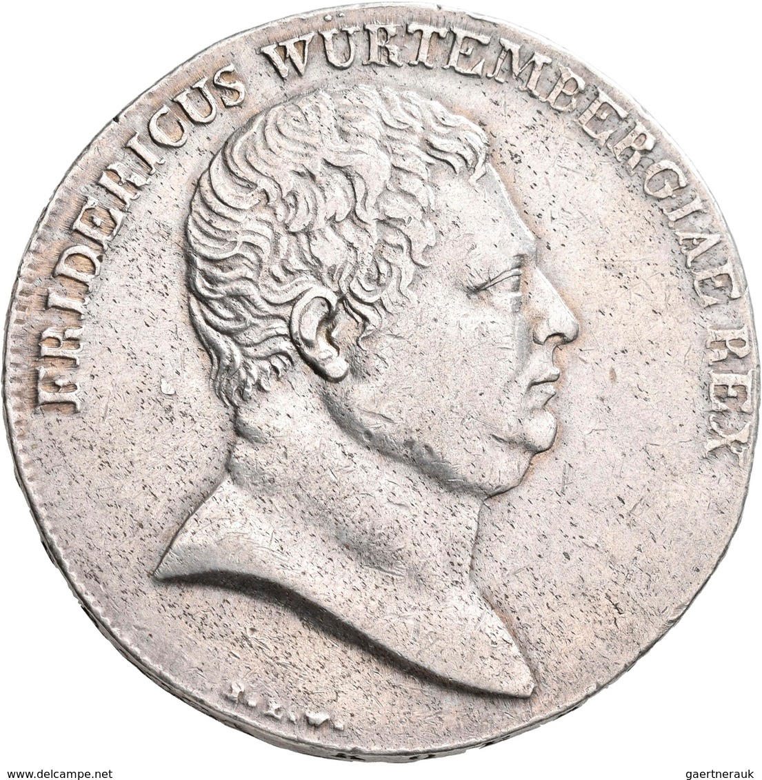 Württemberg: Friedrich I. 1806-1816: Kronentaler 1812; 29,41 G, Klein/Raff 31.1, AKS 37, Jaeger 25, - Autres & Non Classés