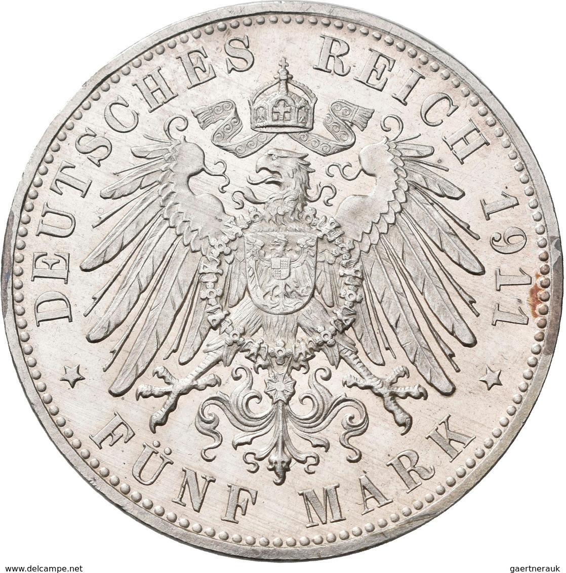 Bayern: Luitpold 1886-1912: 5 Mark 1911 D Zum 90. Geburtstag Und 25-jährigen Regierungsjubiläum, Jae - Taler & Doppeltaler