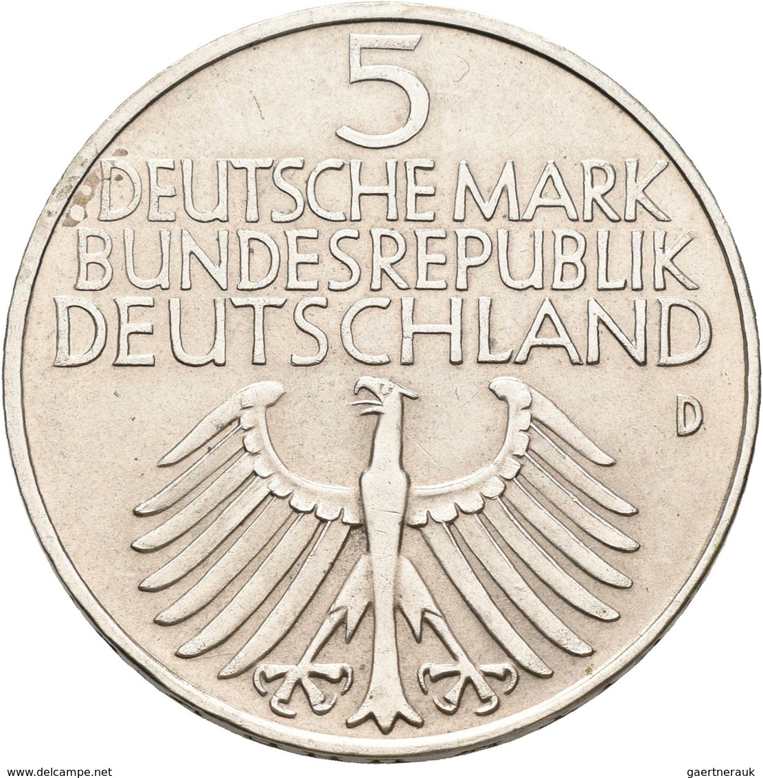 Bundesrepublik Deutschland 1948-2001: Die ersten Vier. Von 5 DM Germanisches Museum, J. 388 bis 5 DM