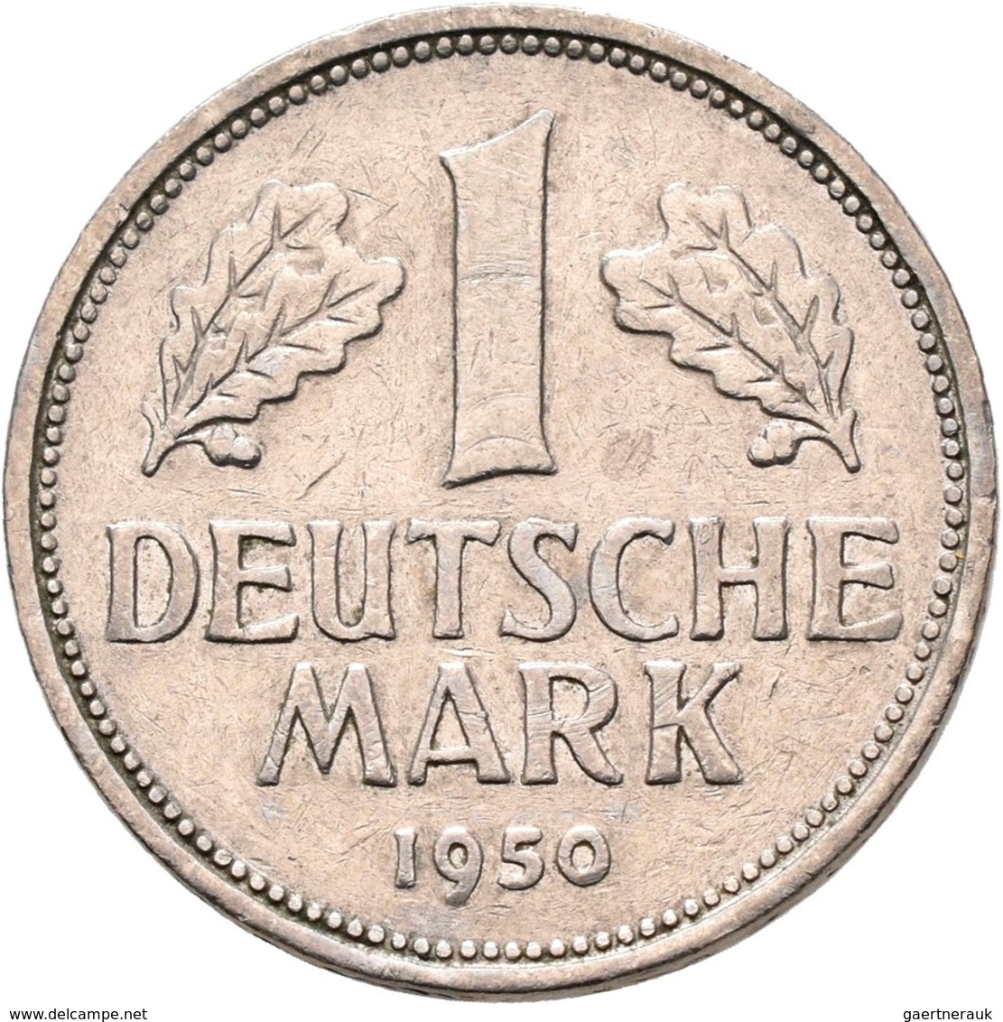 Bundesrepublik Deutschland 1948-2001 - Goldmünzen: Goldmark 2001 J (Hamburg), Jaeger 481, In Origina - Autres & Non Classés