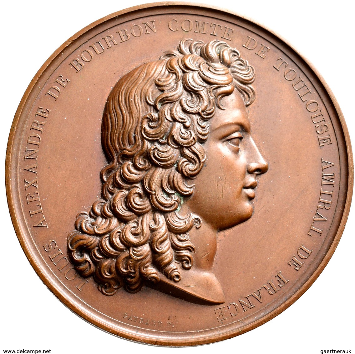 Medaillen Alle Welt: Frankreich, Louis XVIII 1814/1815-1824: Bronzemedaille 1818, Von R. Gayrard, Au - Non Classés