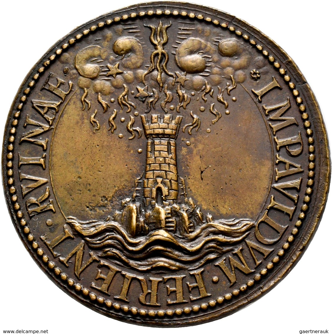 Medaillen Alle Welt: Frankreich, Michel De L'Hopital 1505-1573:Bronzemedaille O.J., Unsigniert, Auf - Non Classés