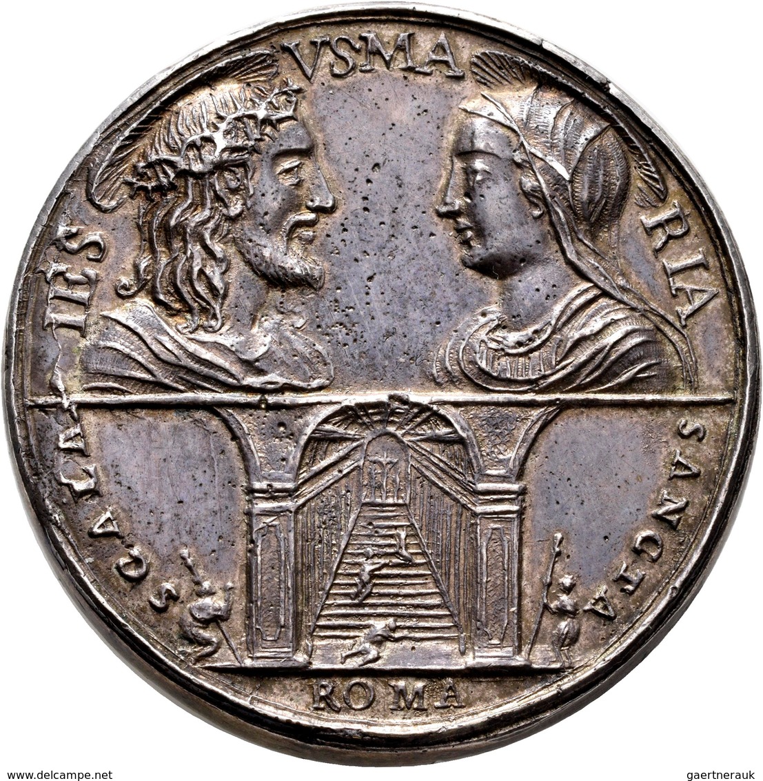 Medaillen Alle Welt: Italien-Kirchenstaat, Benedikt XIV. 1740-1758: Silbergußmedaille O.J. (1750 Ann - Non Classés