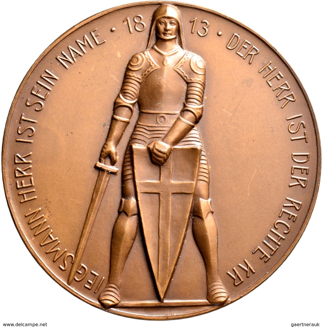 Medaillen Deutschland: Befreiungskriege 1813: Lot 3 Bronzemedaille 1913 Von BH. Mayer, Pforzheim Anl - Sonstige & Ohne Zuordnung