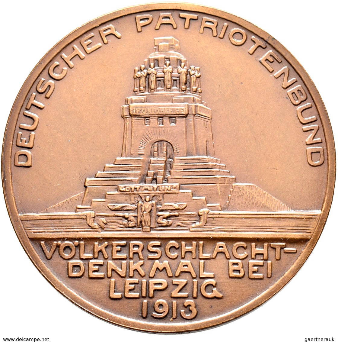 Medaillen Deutschland: Befreiungskriege 1813: Lot 3 Bronzemedaille 1913 Von BH. Mayer, Pforzheim Anl - Sonstige & Ohne Zuordnung