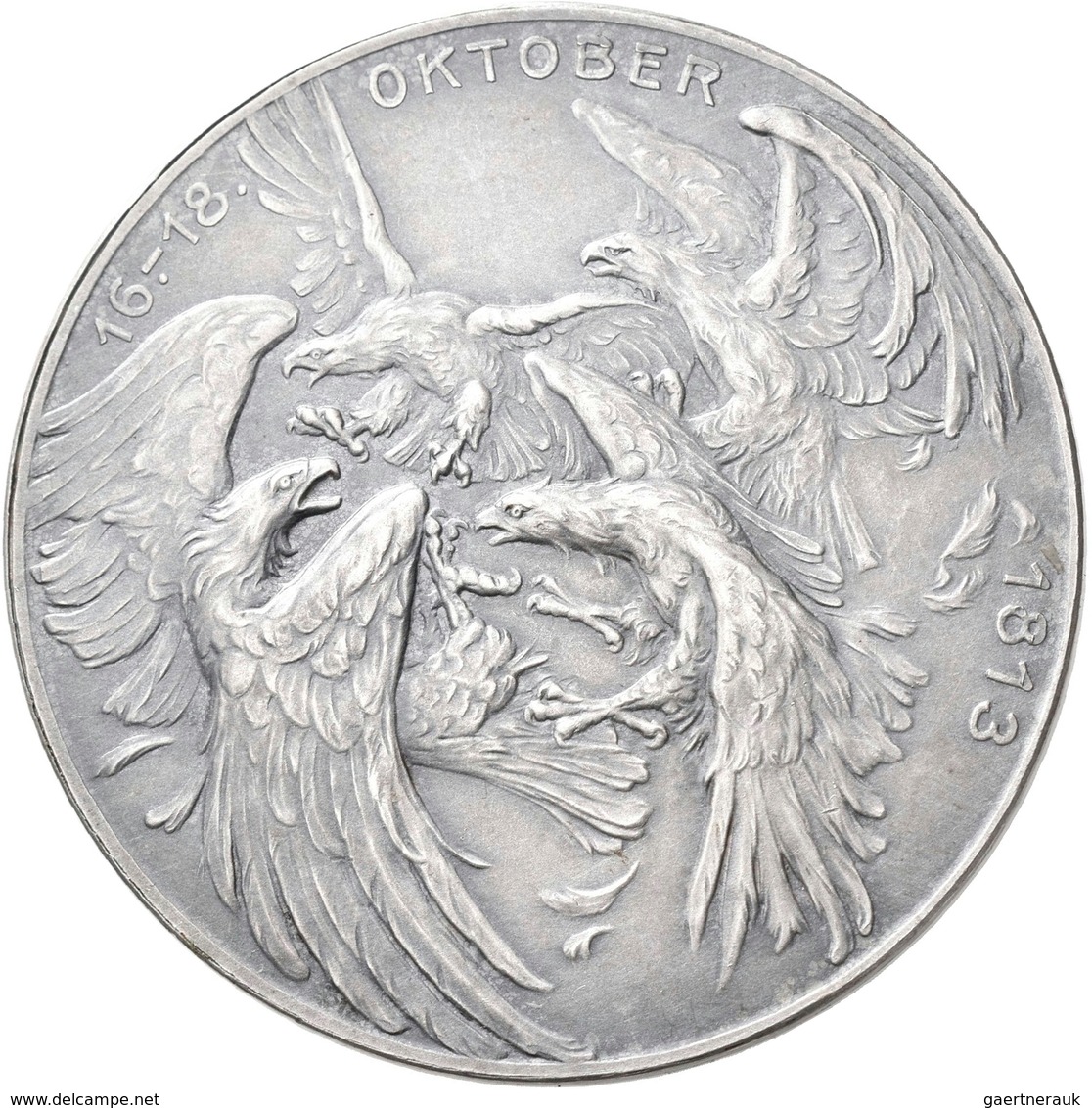Medaillen Deutschland: Befreiungskriege 1813: Lot 3 Bronzemedaille 1913 Von BH. Mayer, Pforzheim Anl - Andere & Zonder Classificatie