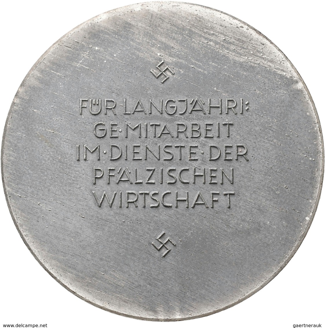 Medaillen Deutschland: Drittes Reich 1933-1945: Lot 3 Stück; Eisengußplakette 1936 Von R. Klein, Gef - Autres & Non Classés