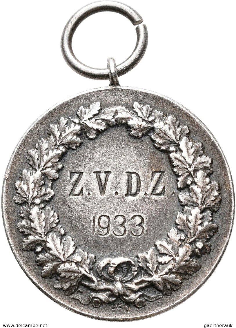 Medaillen Deutschland: Drittes Reich 1933-1945: Silbermedaille 1933, Signiert "W". Av: Brustbild Nac - Sonstige & Ohne Zuordnung