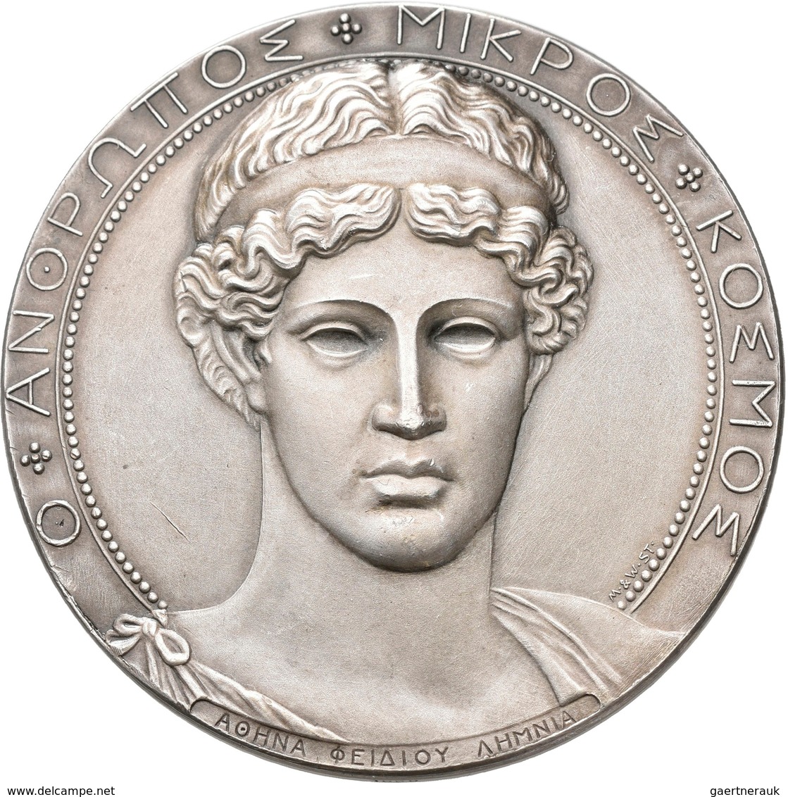 Medaillen Deutschland: Stuttgart: Silbermedaille 1906 Von Mayer & Wilhelm, 78. Versammlung Deutscher - Sonstige & Ohne Zuordnung
