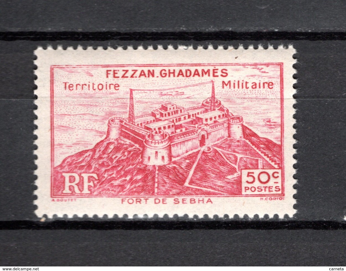 FEZZAN   N° 29  NEUF SANS CHARNIERE COTE  0.20€   FORT  MONUMENT - Unused Stamps