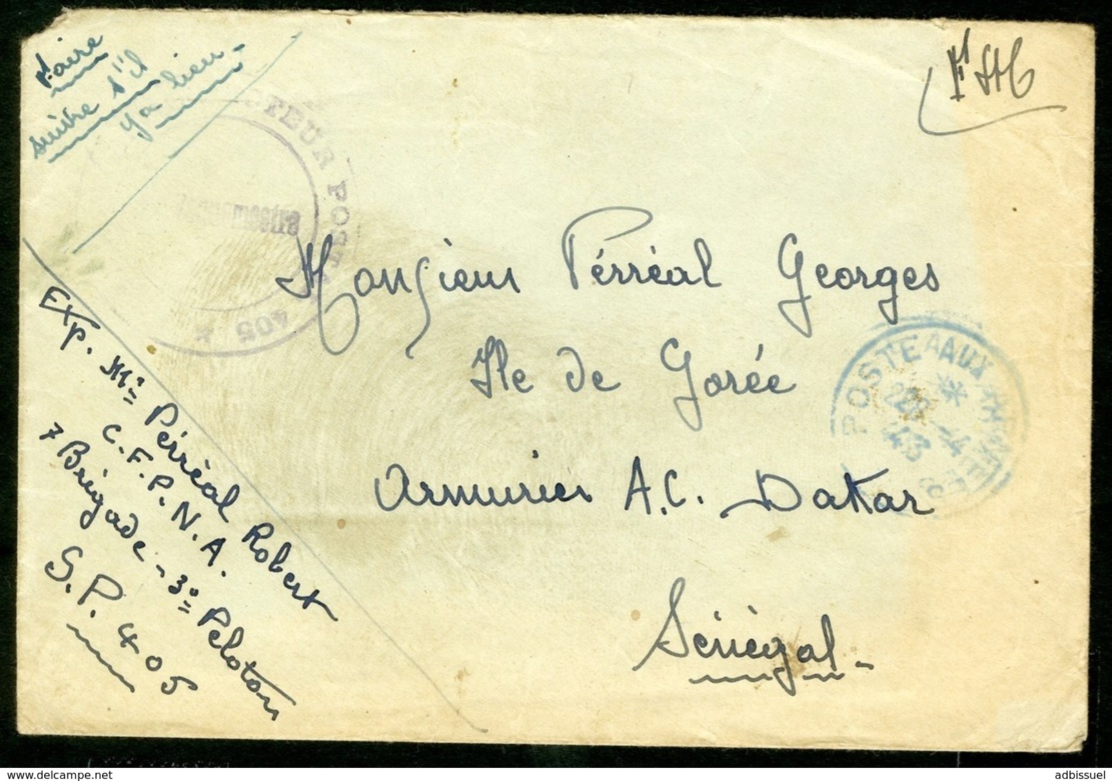 CENTRE DE FORMATION DU PERSONNEL NAVIGUANT FRANCAIS AU MAROC. Lire Description Détaillée - Cartas & Documentos