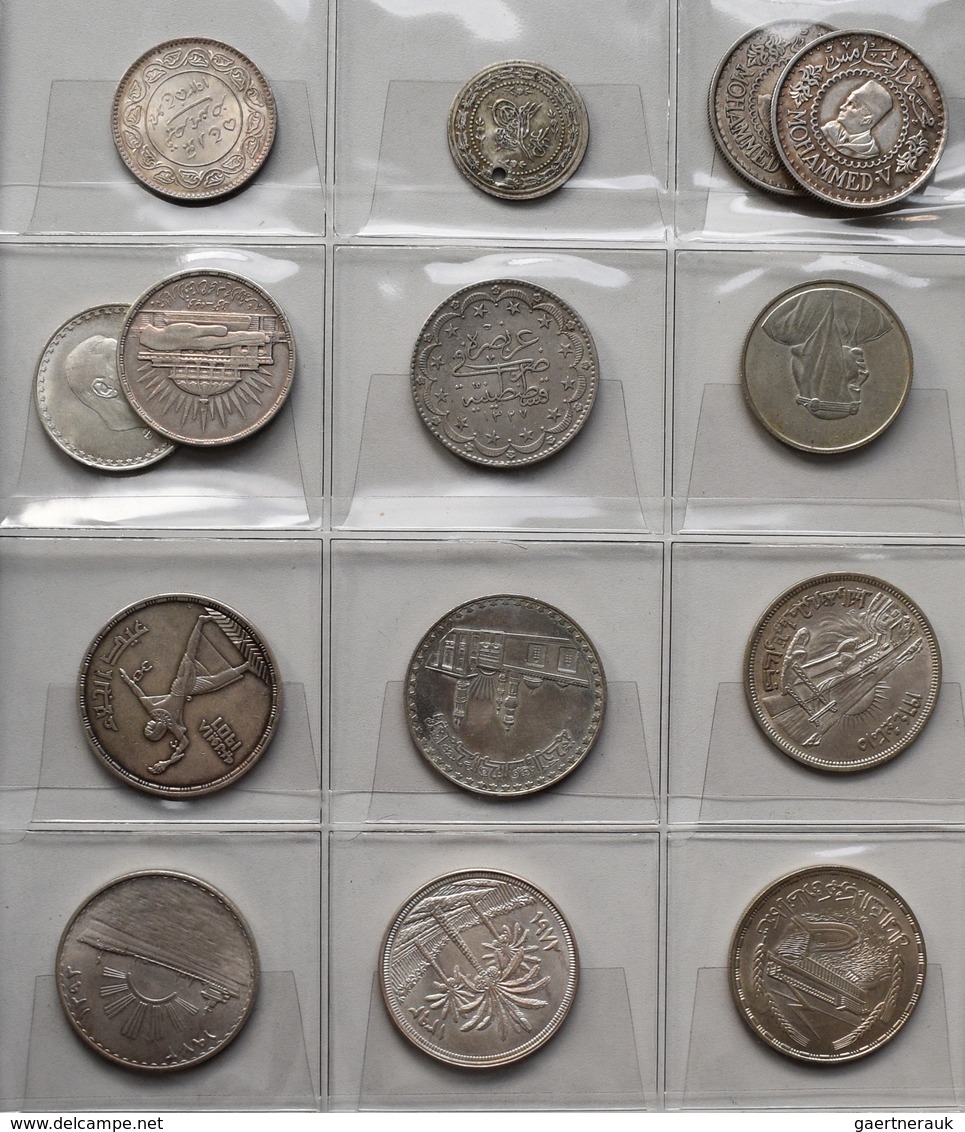 Naher Osten: Lot 15 Nicht Näher Bestimmter Münzen, Dabei Türkei, Ägypten, Bahrain U.a. - Autres – Asie