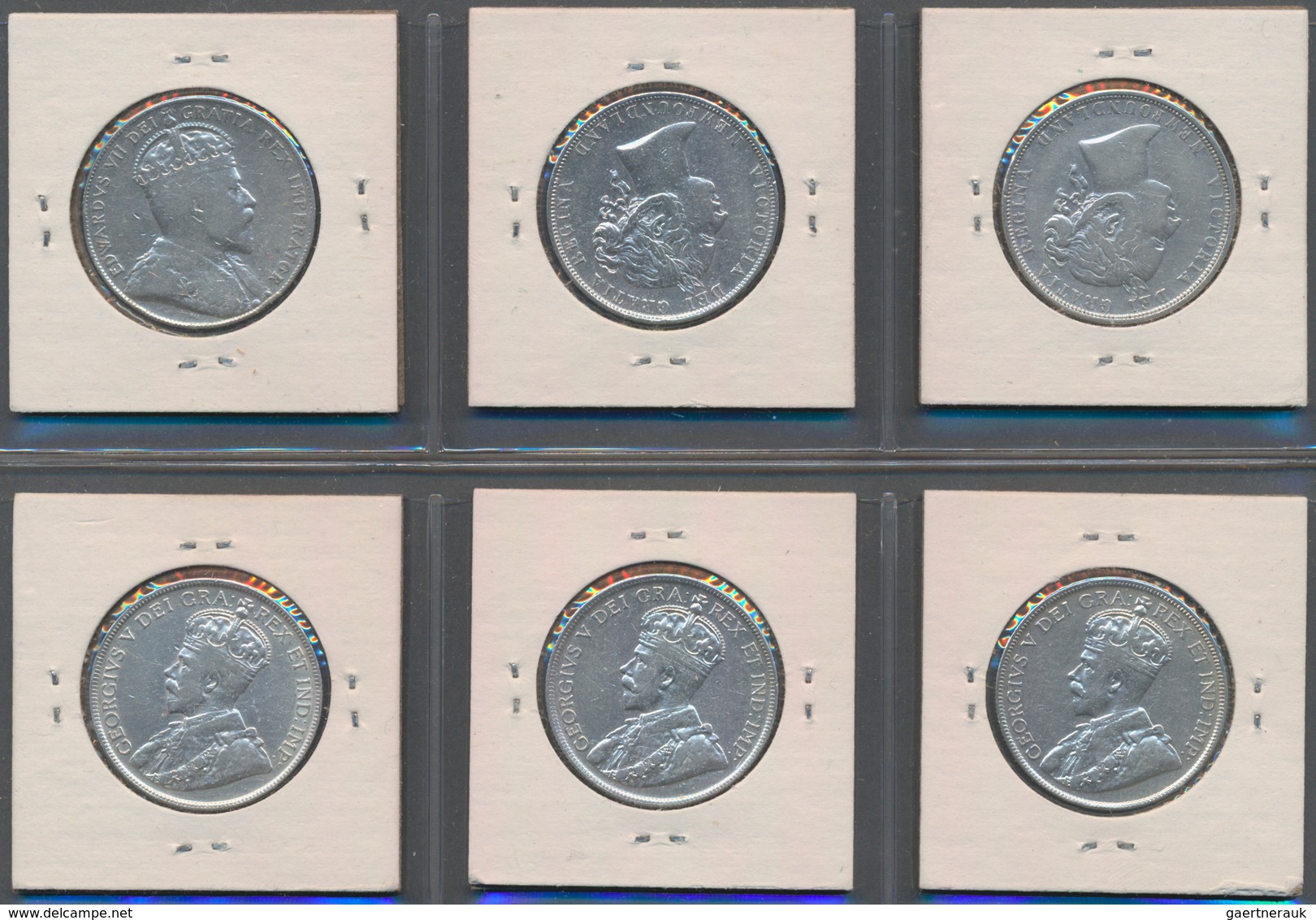 Kanada: Lot 22 Münzen Aus Den Kanadischen Provinzen. Dabei 11 Silbermünzen. - Canada