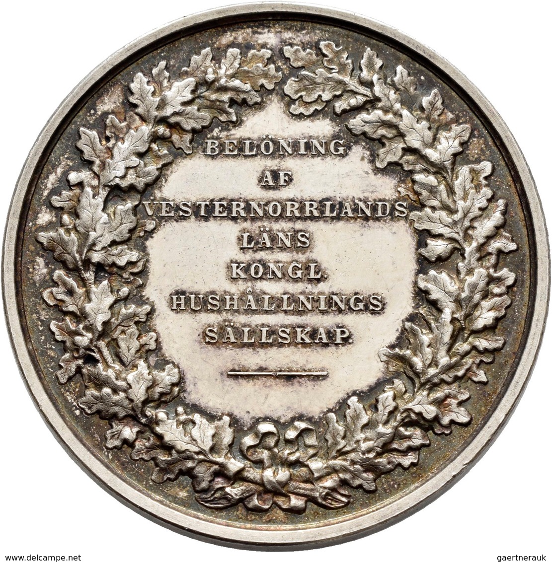 Schweden: Lot 25 schwedischer Medaillen in Silber und Bronze, u. a. Bronzene Prämienmedaille 1845, v