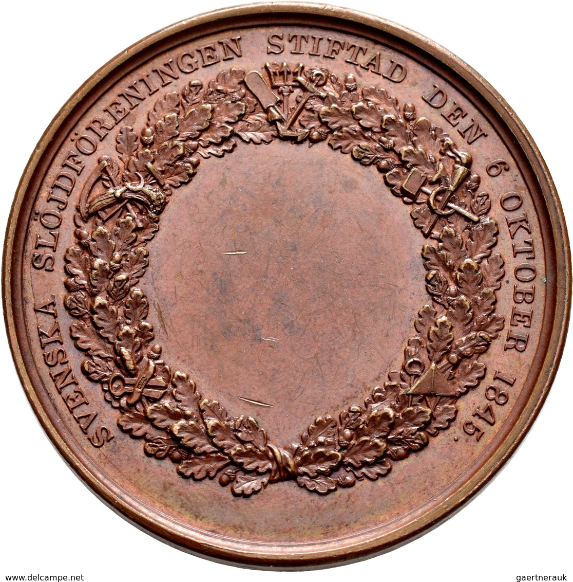 Schweden: Lot 25 schwedischer Medaillen in Silber und Bronze, u. a. Bronzene Prämienmedaille 1845, v
