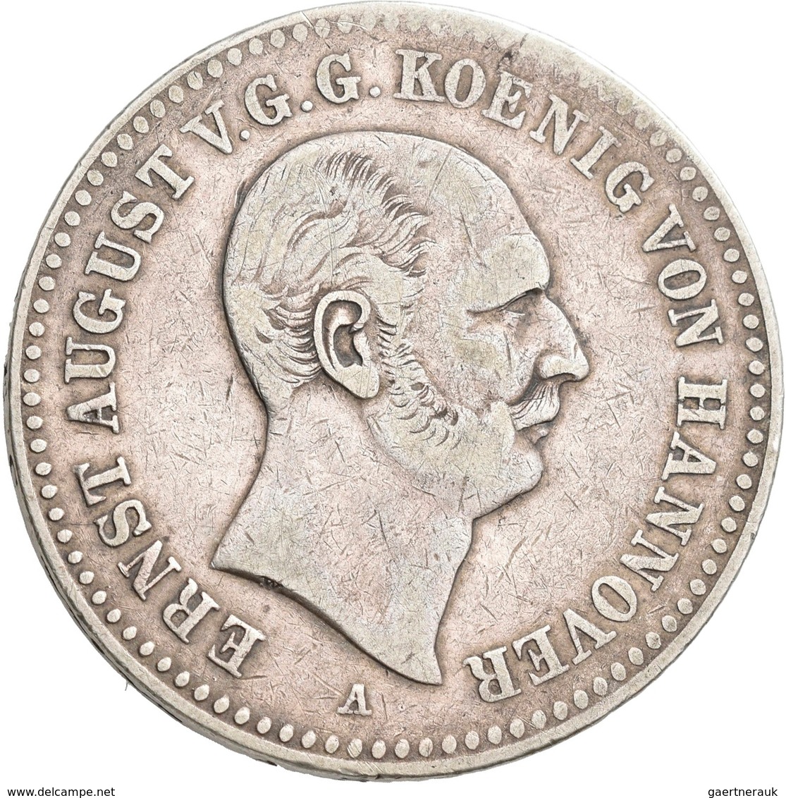 Hannover: Ernst August 1837-185: Lot 3 Münzen: Taler 1840, 1849, 1850. Überwiegend Sehr Schön. - Autres & Non Classés