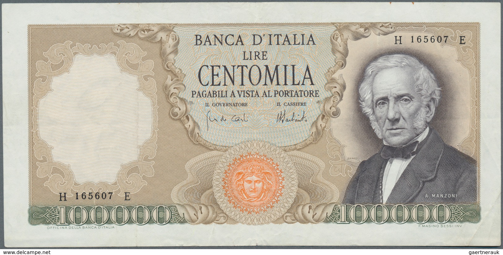 Italy / Italien: Huge album with 156 banknotes Italy, comprising for example 5 and 10 Lire Biglietti