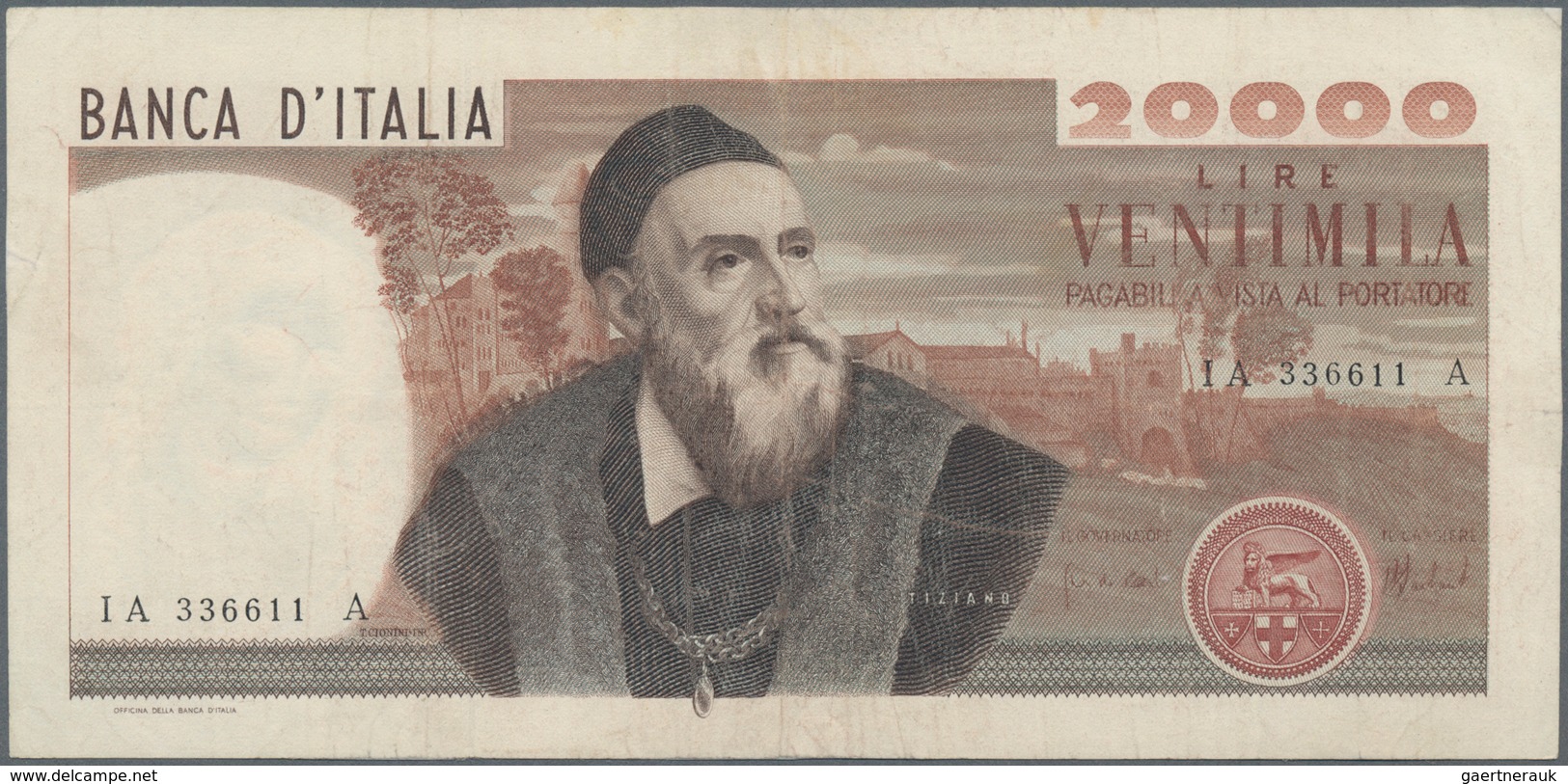 Italy / Italien: Huge album with 156 banknotes Italy, comprising for example 5 and 10 Lire Biglietti