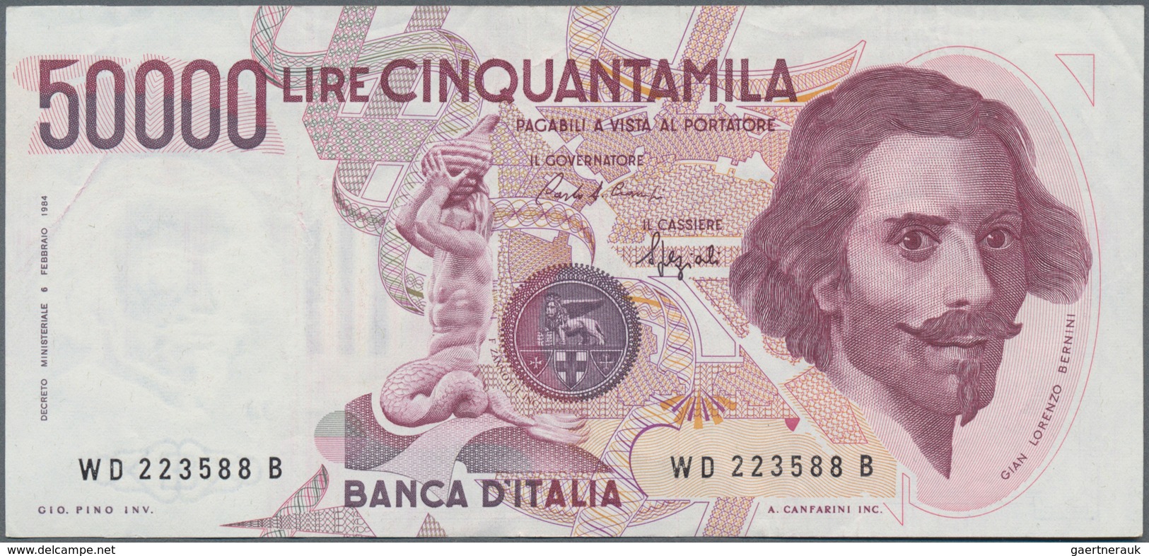 Italy / Italien: Huge album with 156 banknotes Italy, comprising for example 5 and 10 Lire Biglietti