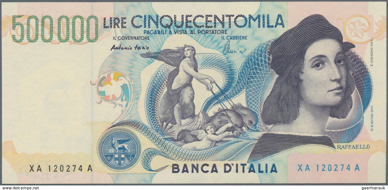 Italy / Italien: Huge album with 156 banknotes Italy, comprising for example 5 and 10 Lire Biglietti