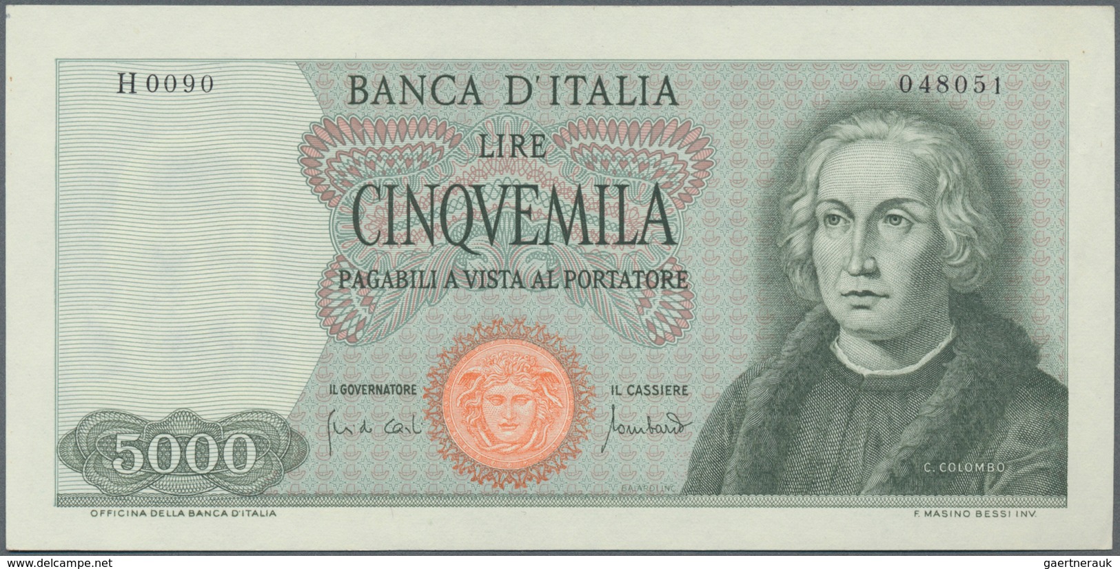 Italy / Italien: Huge album with 156 banknotes Italy, comprising for example 5 and 10 Lire Biglietti