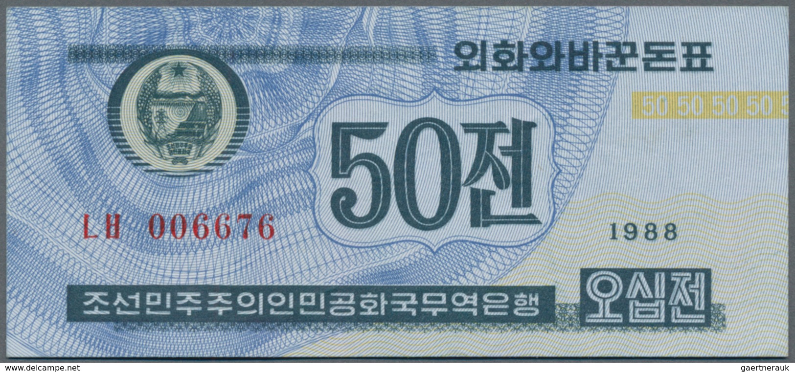 North Korea / Banknoten: Central Bank Of The Democratic Peoples Republic Of Korea Giant Lot With 74 - Other & Unclassified