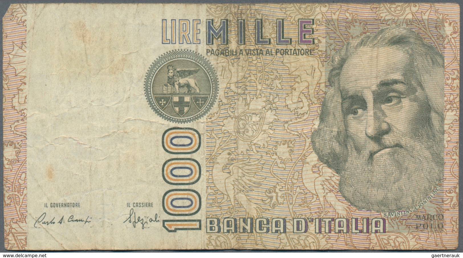 Alle Welt: Huge Lot With 1000 Banknotes From All Over The World With Duplicates, Comprising For Exam - Autres & Non Classés