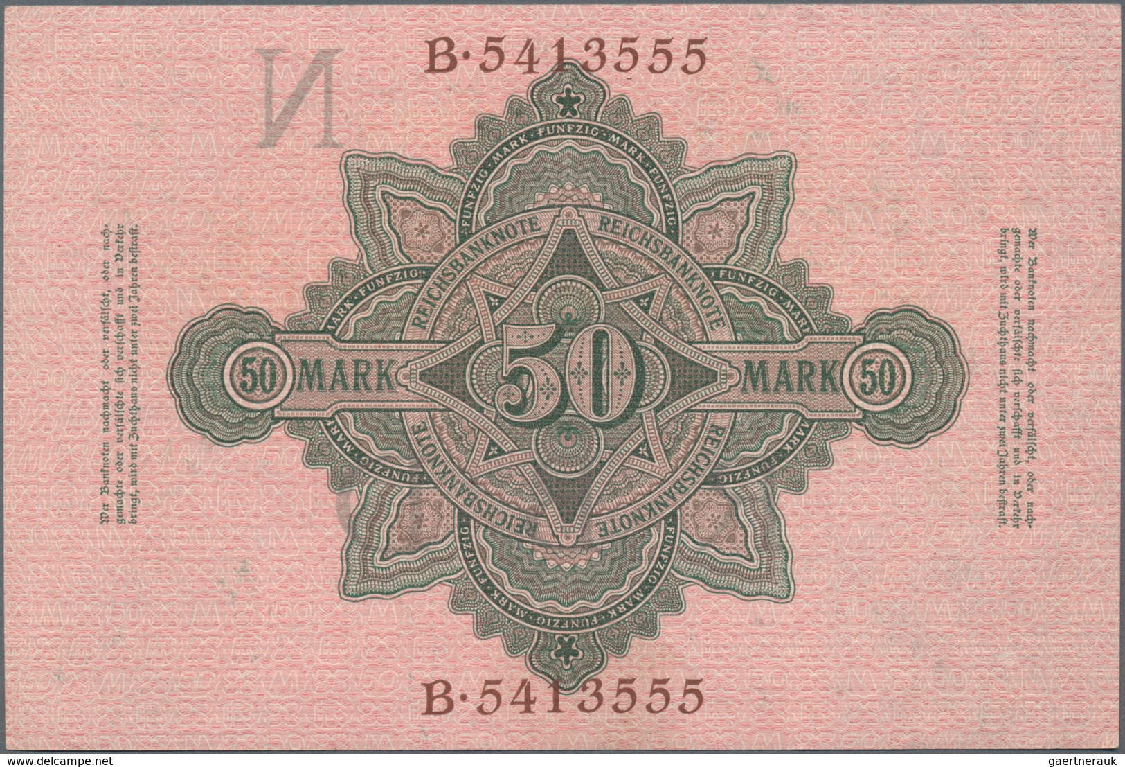 Deutschland - Deutsches Reich bis 1945: Kleines Lot mit 7 Banknoten der Serien 1904-1910, dabei 5, 1