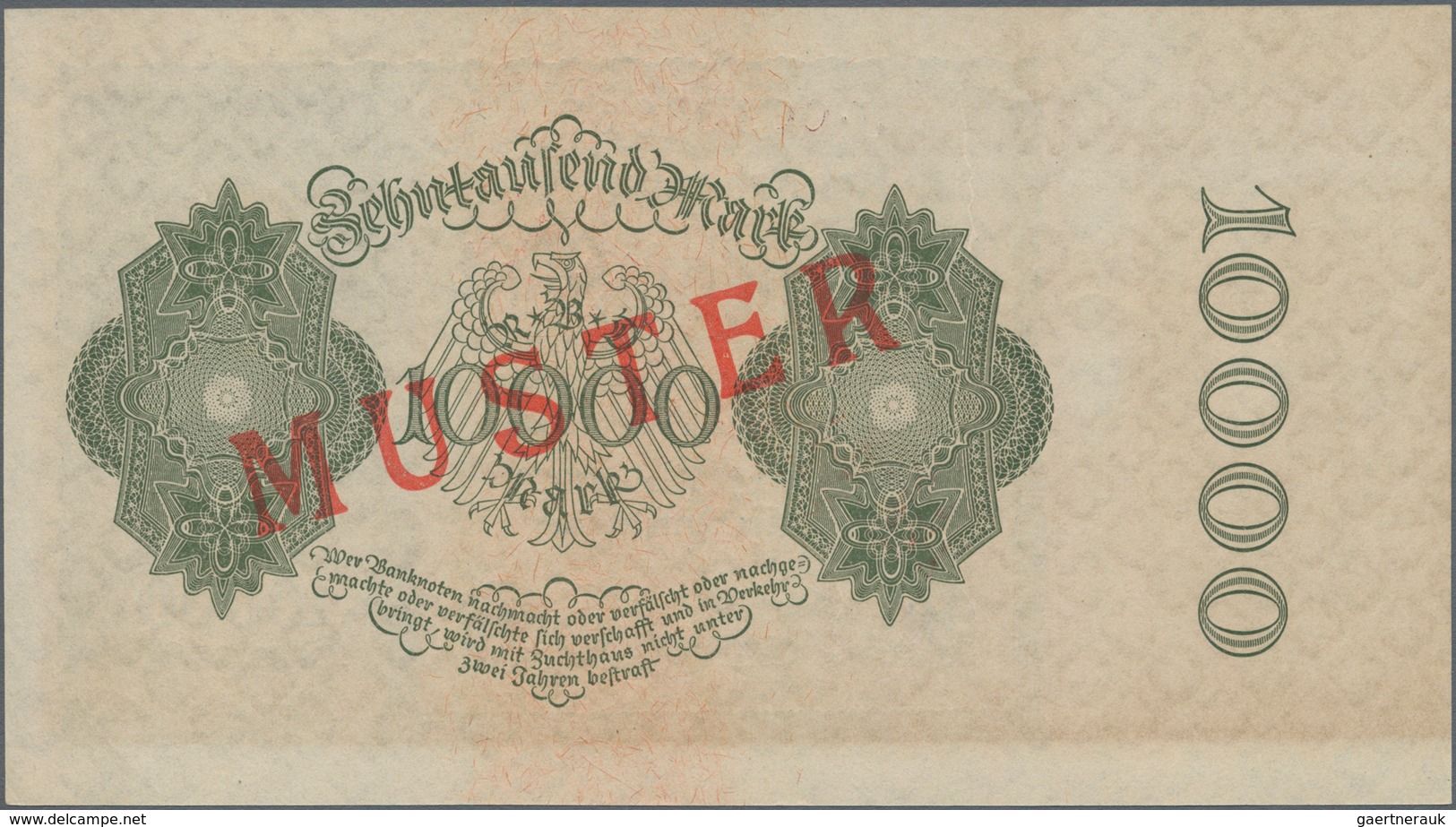 Deutschland - Deutsches Reich bis 1945: Lot mit 8 Banknoten, alle aus laufender Serie und nachträgli