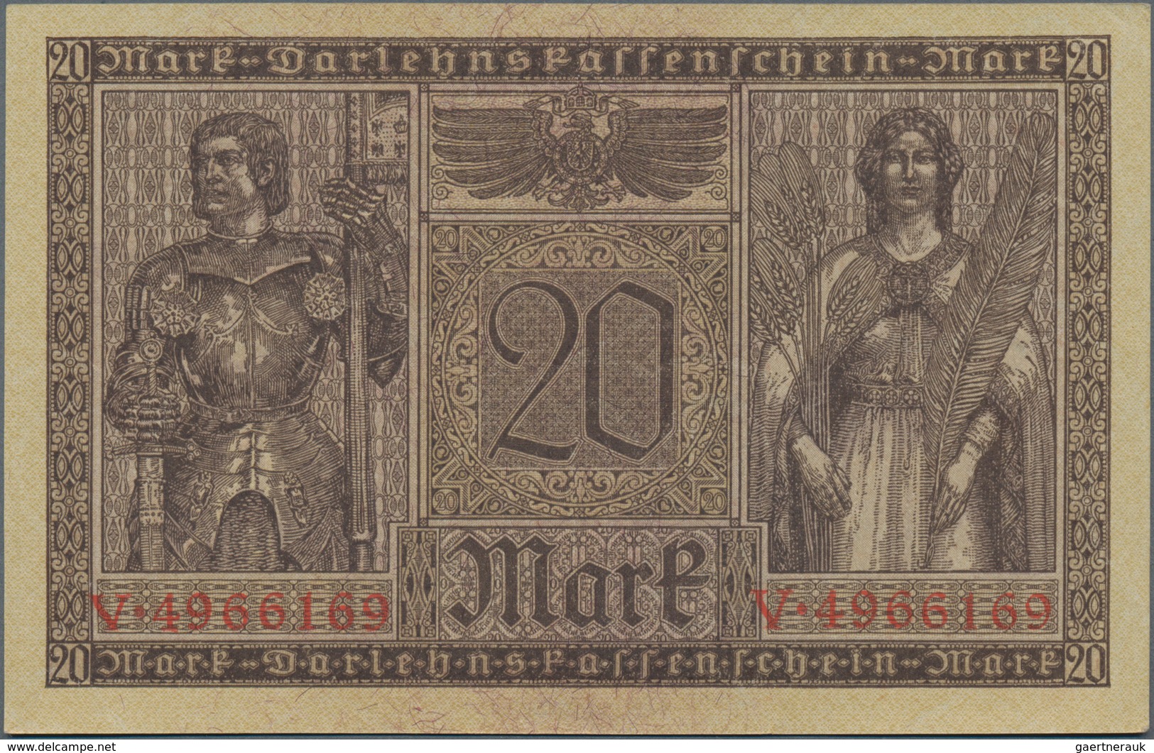 Deutschland - Deutsches Reich bis 1945: Kleines Lot mit 12 Banknoten der Serien 1908-1918, dabei 2x