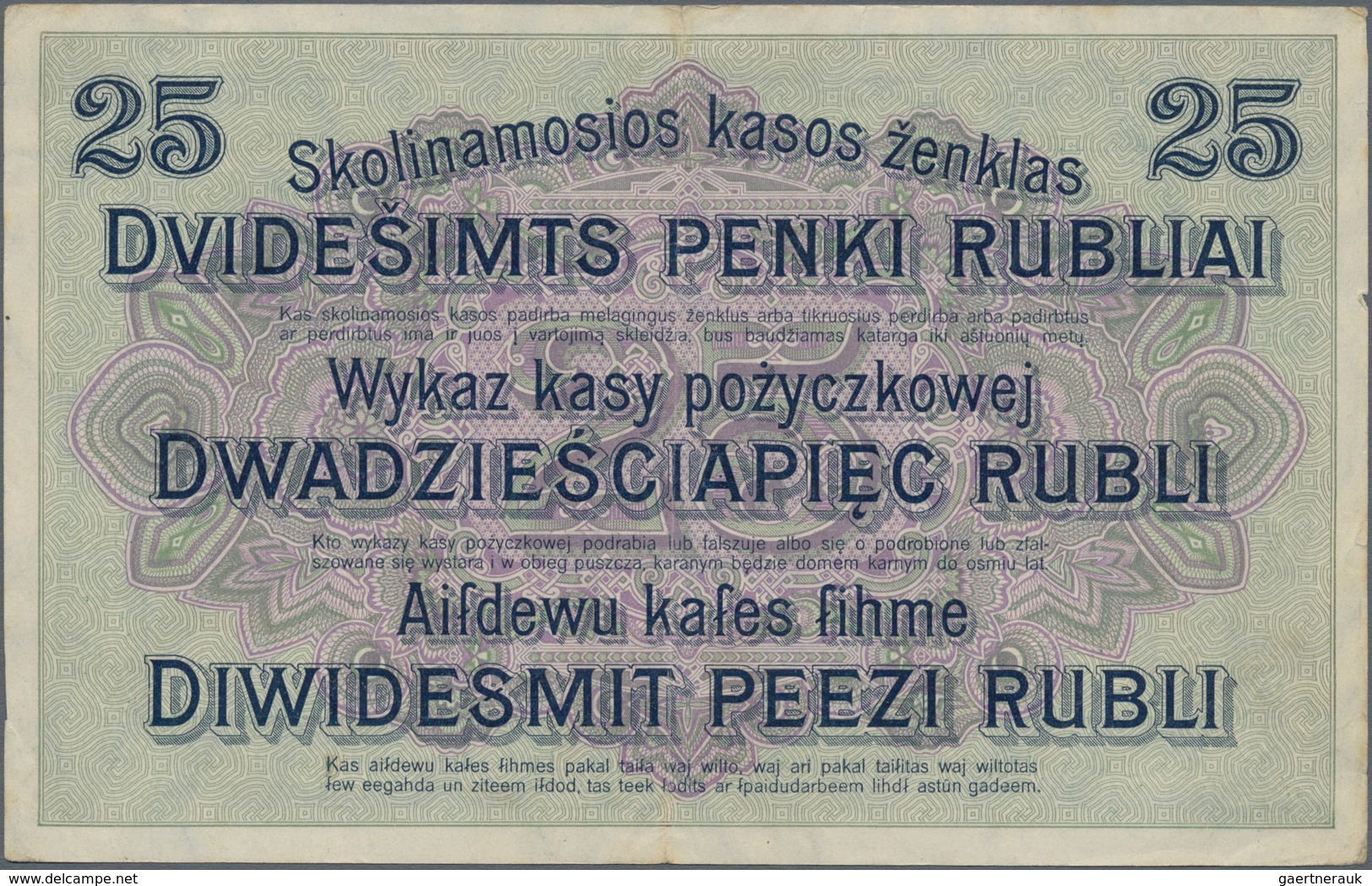 Deutschland - Nebengebiete Deutsches Reich: Darlehenskasse Ost – Posen, Lot mit 16 Banknoten der Ser