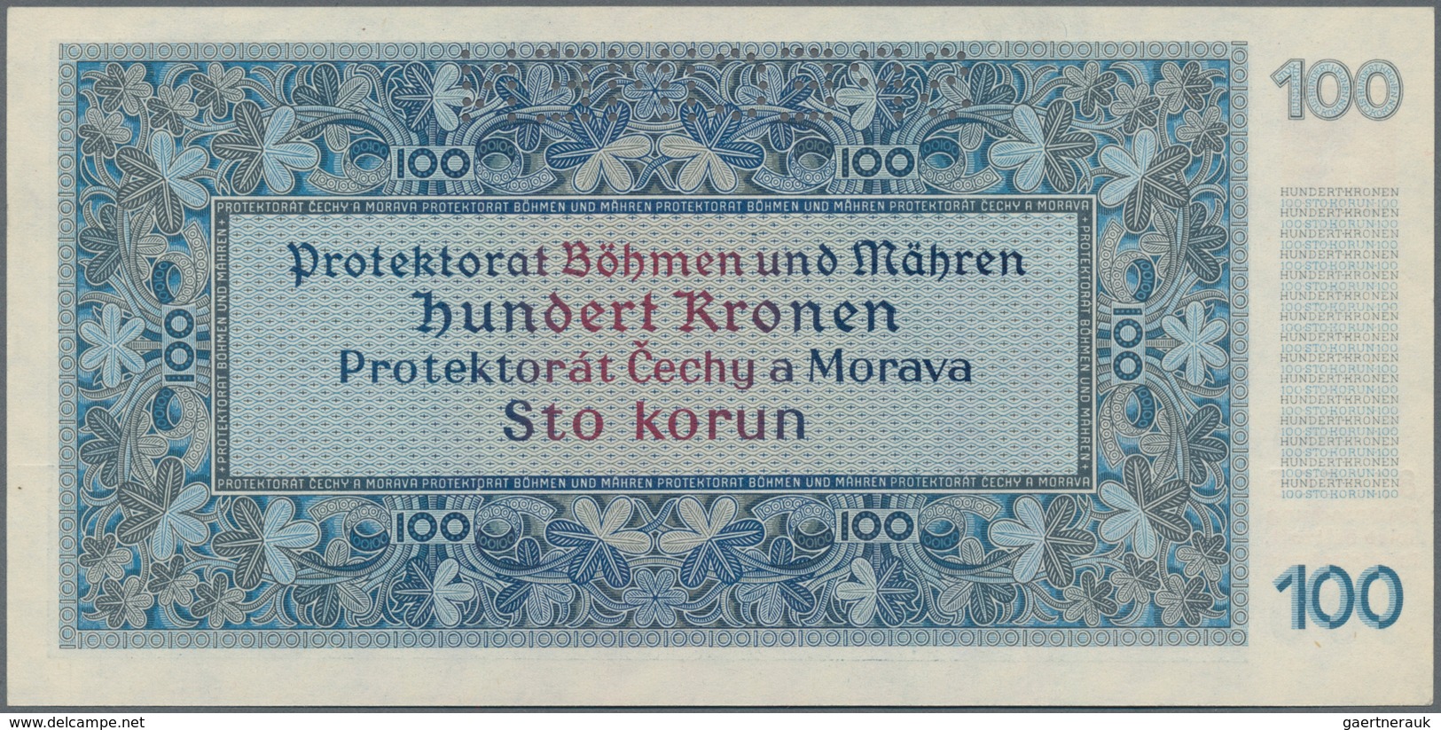 Deutschland - Nebengebiete Deutsches Reich: Protektorat Böhmen und Mähren, lot mit 14 Banknoten, dab