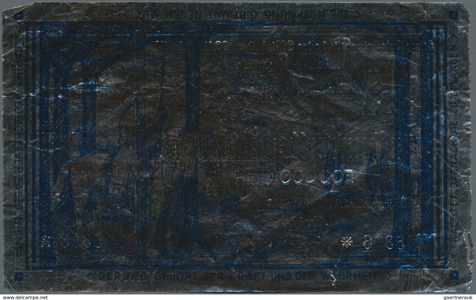 Deutschland - Notgeld Besonderer Art: Teningen, Breisgau-Walzwerk GmbH, 100, 500 Tsd. Mark, 20.8.192 - Sonstige & Ohne Zuordnung