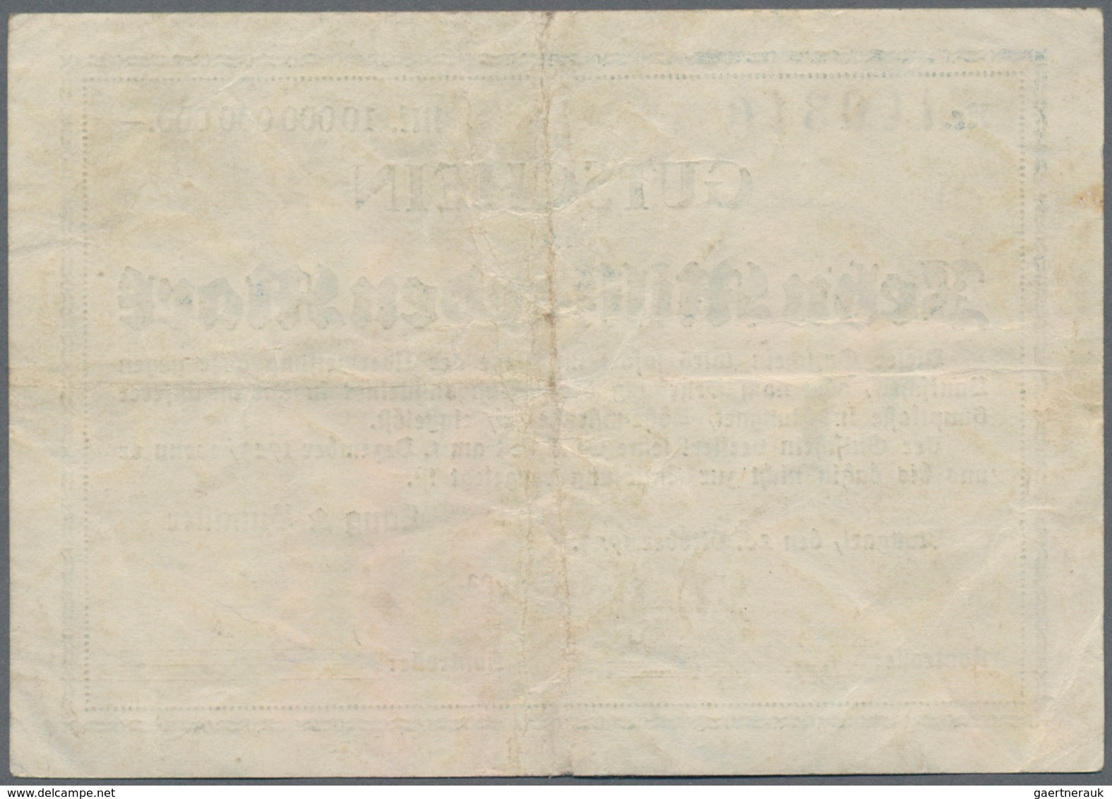 Deutschland - Notgeld - Württemberg: Stuttgart, Lang & Bumiller, 1, 5, 10 Mrd. Mark, Erh. II-III; A. - [11] Local Banknote Issues