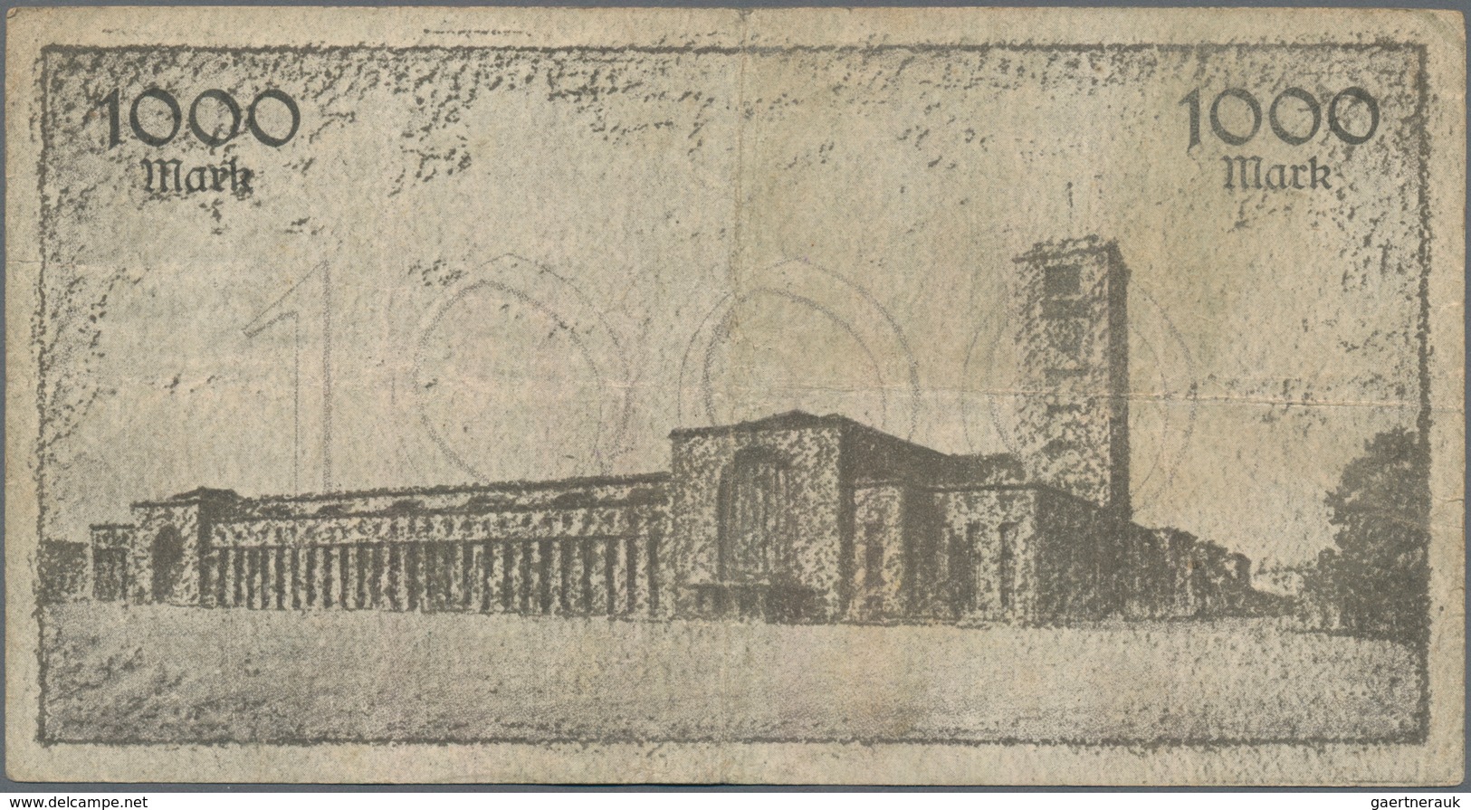 Deutschland - Notgeld - Württemberg: Stuttgart, Stadt, 100 Mark, 1.11.1922, 500 Mark, 25.9.1922, Bra - Lokale Ausgaben
