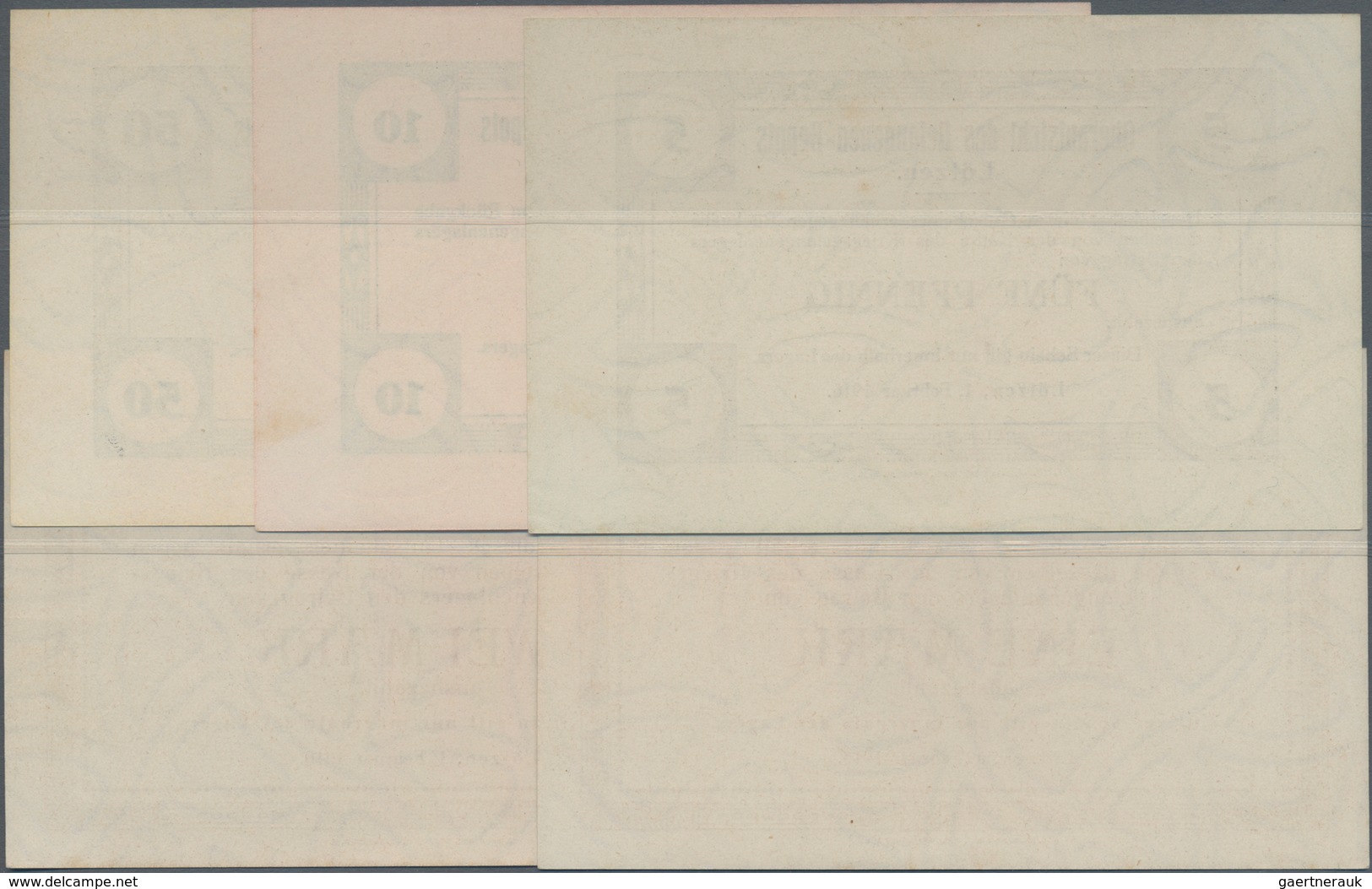 Deutschland - Notgeld - Ehemalige Ostgebiete: Saalfeld, Ostpreußen, Magistrat, 500 Tsd. Mark, 28.8.1 - Other & Unclassified