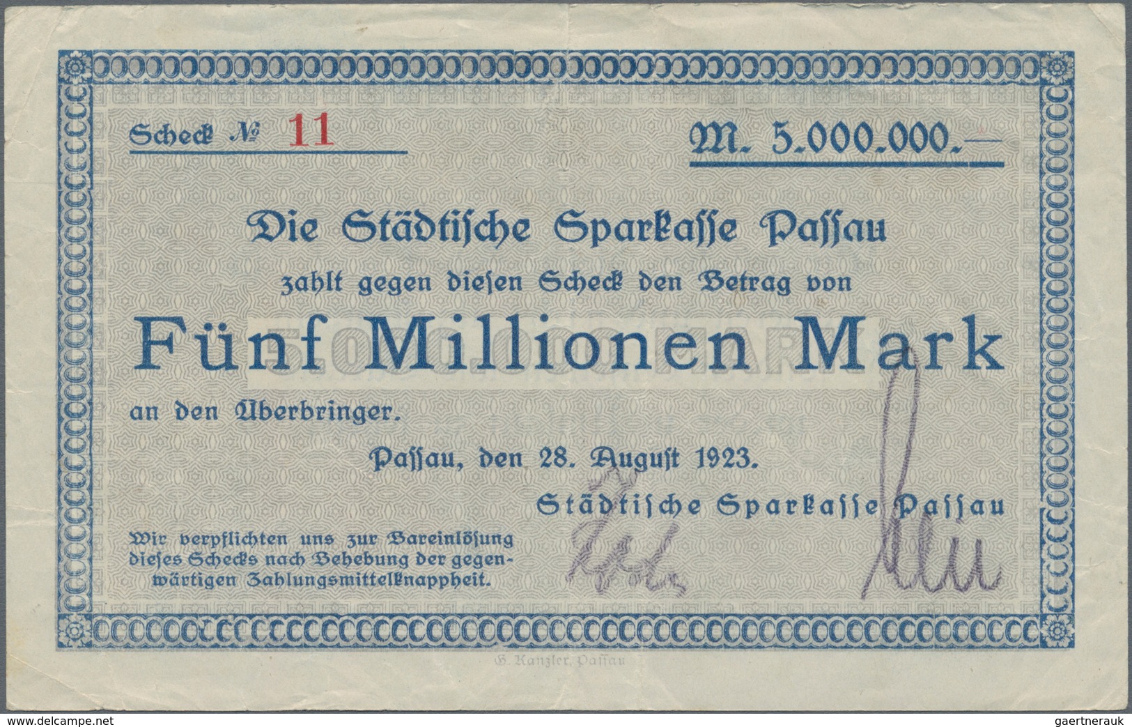 Deutschland - Notgeld: 1915-1923, Sammlung diverse Notgeldscheine in acht Bänden, nach Bundesländern