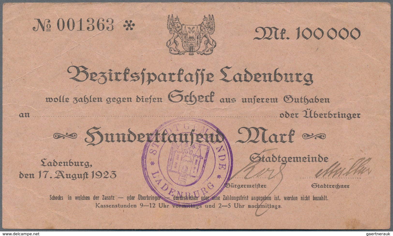 Deutschland - Notgeld - Baden: Gehaltvolle Alphabetisch Im Album Angelegte Sammlung Von Ca. 350 Sche - [11] Local Banknote Issues