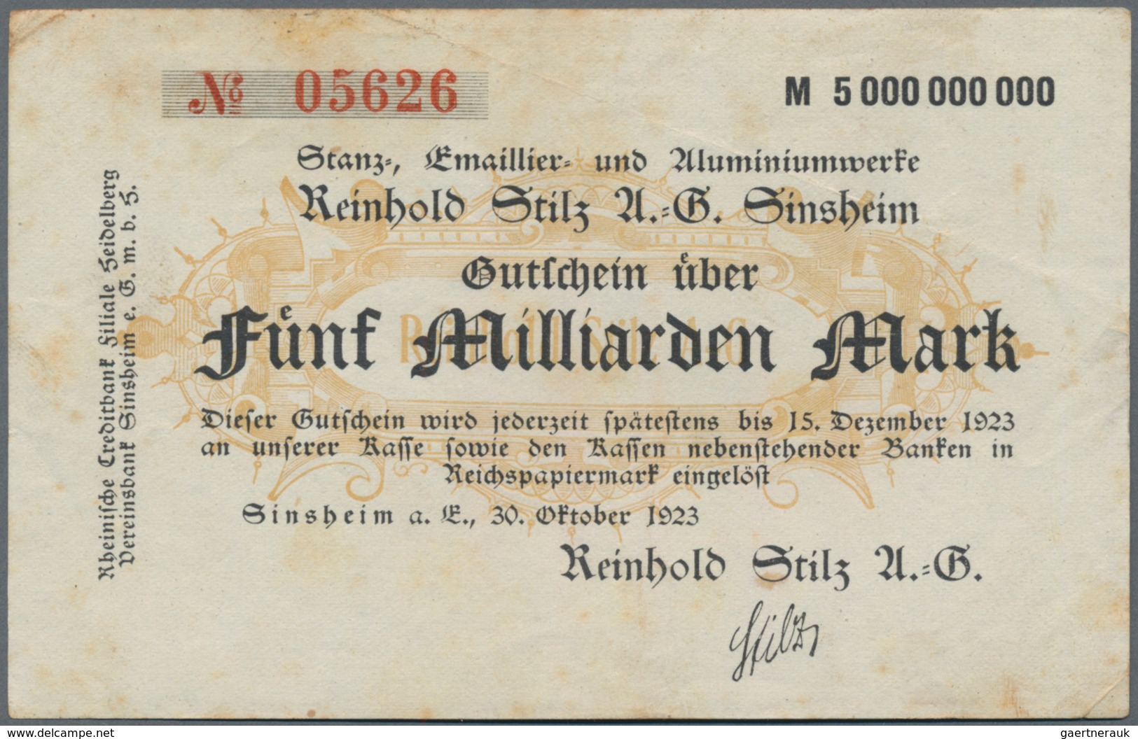 Deutschland - Notgeld - Baden: Gehaltvolle Alphabetisch Im Album Angelegte Sammlung Von Ca. 350 Sche - [11] Local Banknote Issues