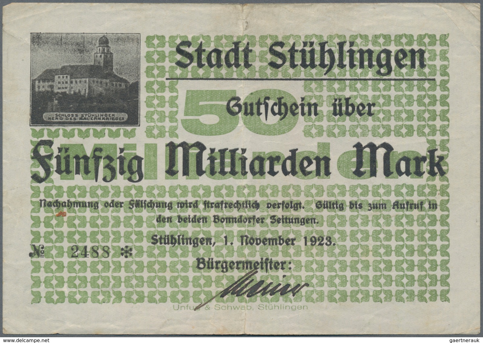 Deutschland - Notgeld - Baden: Gehaltvolle Alphabetisch Im Album Angelegte Sammlung Von Ca. 350 Sche - [11] Local Banknote Issues