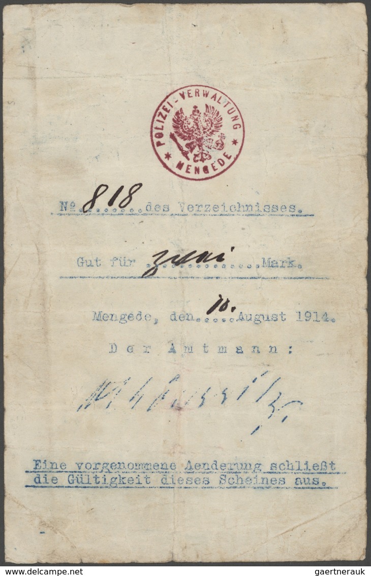 Deutschland - Notgeld - Westfalen: 1914, Umfangreiche Sammlung Mit Ausgaben Von Annen, Sparkasse (4) - Other & Unclassified